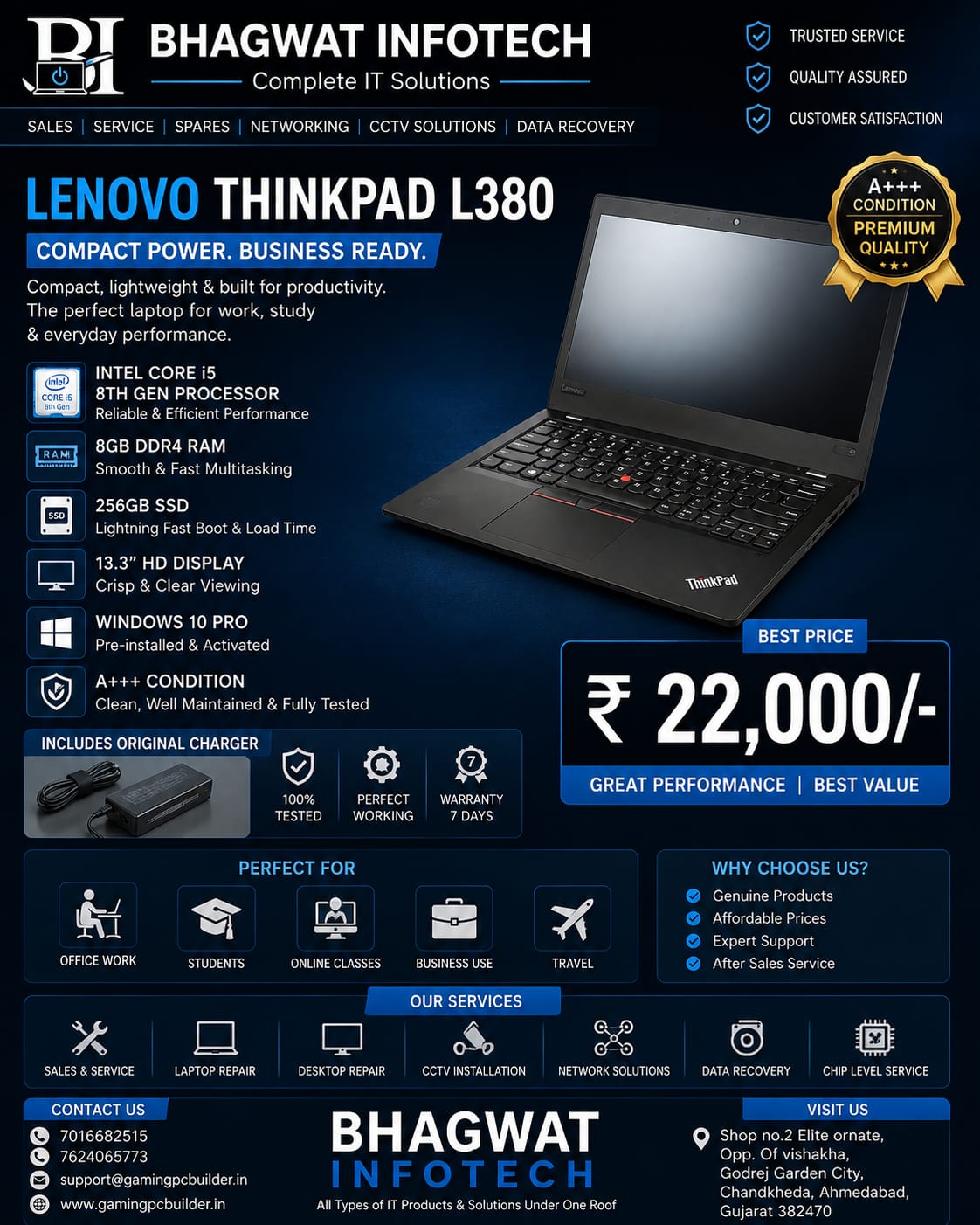 Lenovo ThinkPad offer poster
